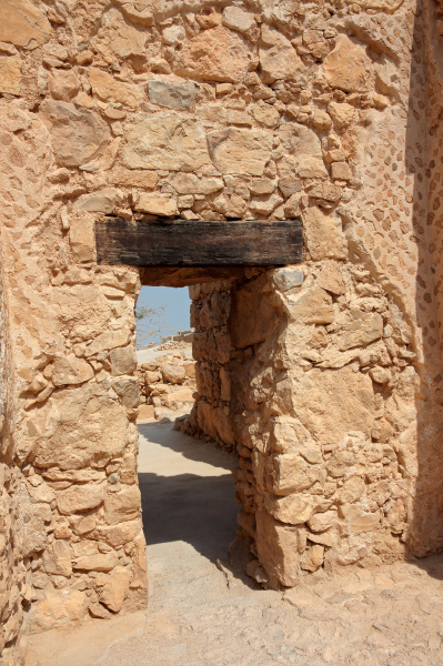 ruinas de masada israel