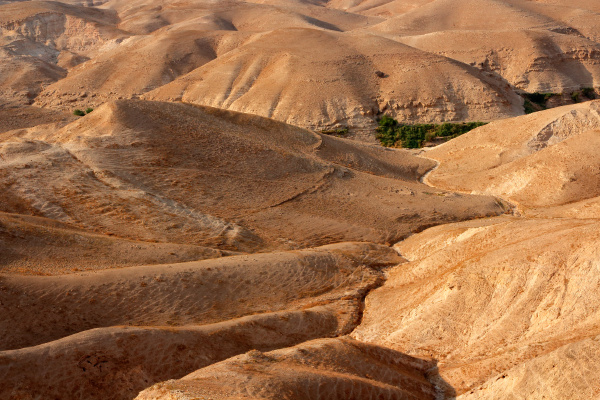 paisagem do deserto de judean