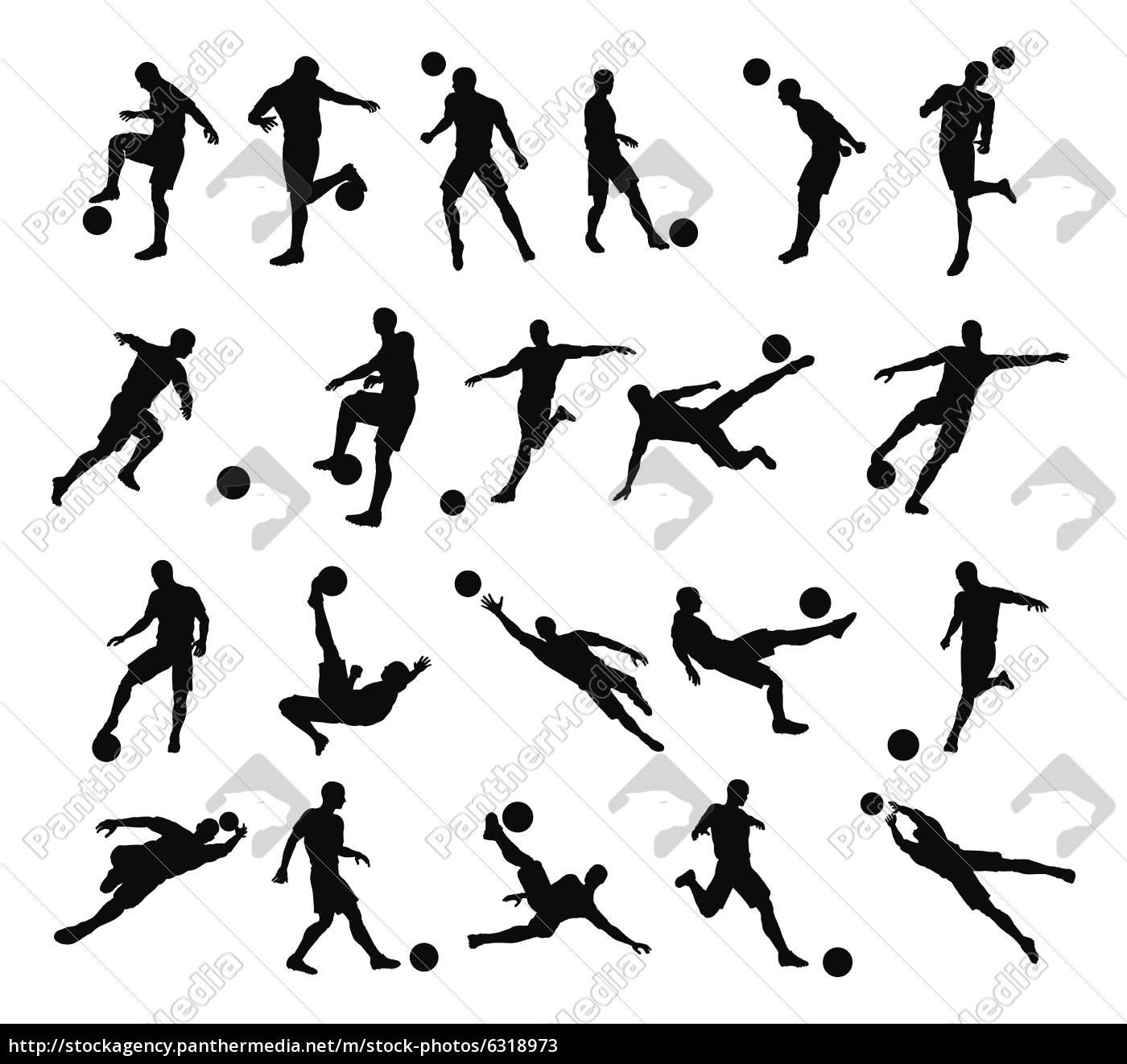 desenho de esboço, contorno de silhueta, jogador de futebol