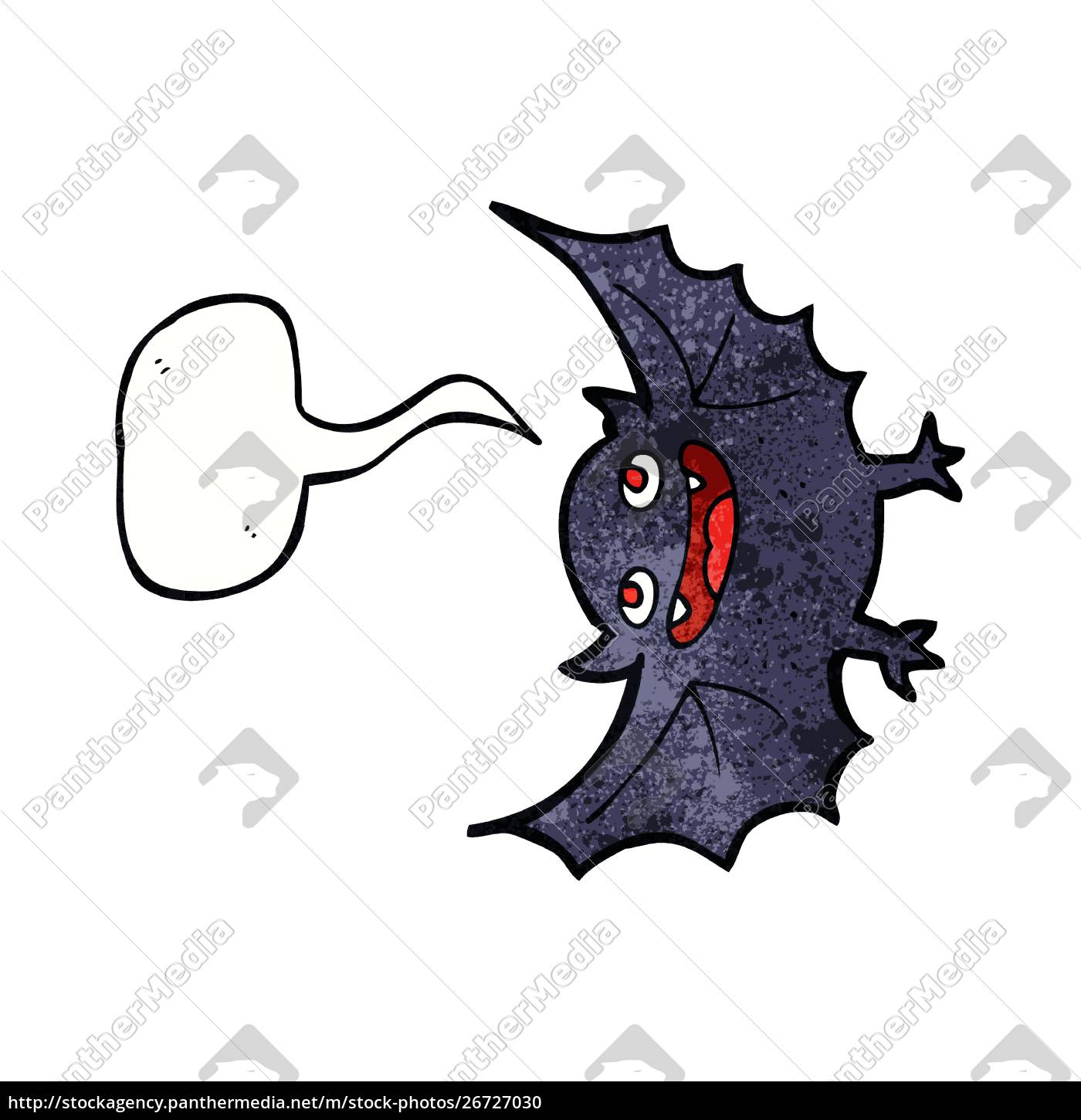 Desenho animado do morcego vampiro - Stockphoto #2618222