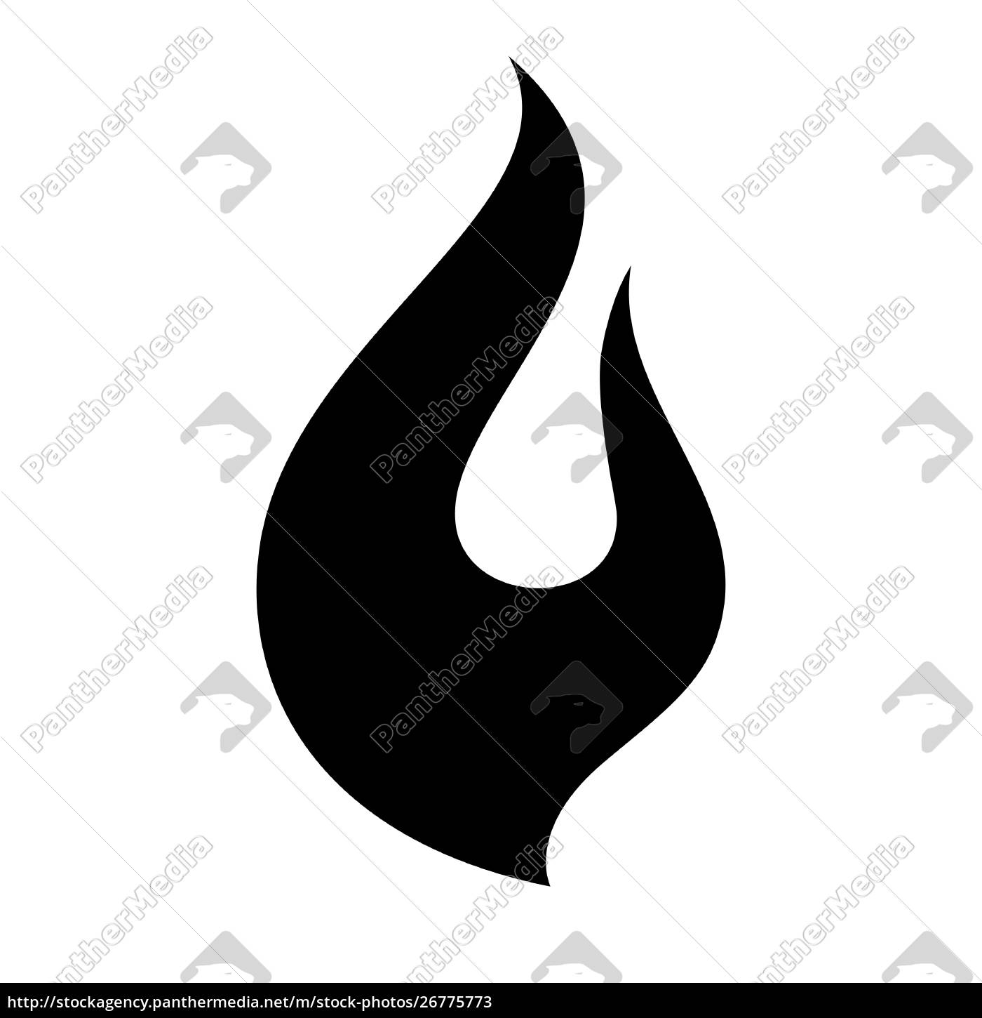 conjunto de ícones de chamas de fogo. preto em um fundo branco
