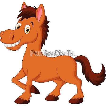 Desenho de cavalo marrom