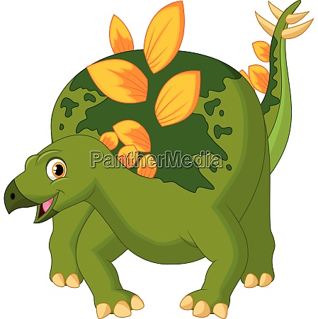 Desenho animado de dinossauro fofo - Stockphoto #27945621