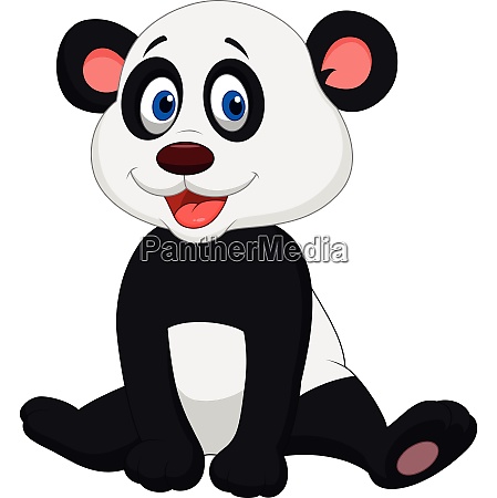 Desenho fofo do bebê panda - Stockphoto #28011987